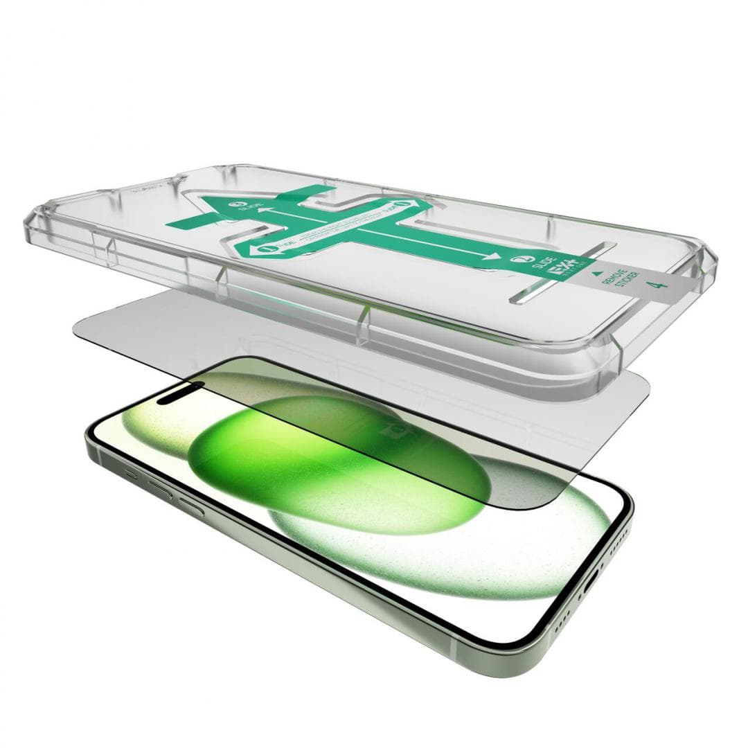 Folie protectoare sticla iPhone 15 — miniatură