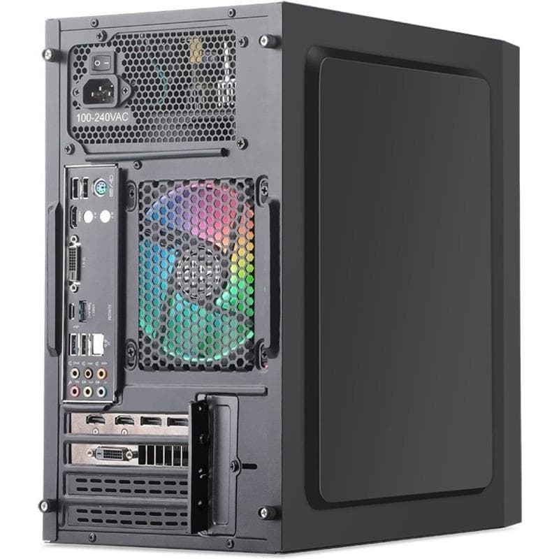 Carcasa Segotep Knight W3, RGB, Mini Tower, Black — miniatură
