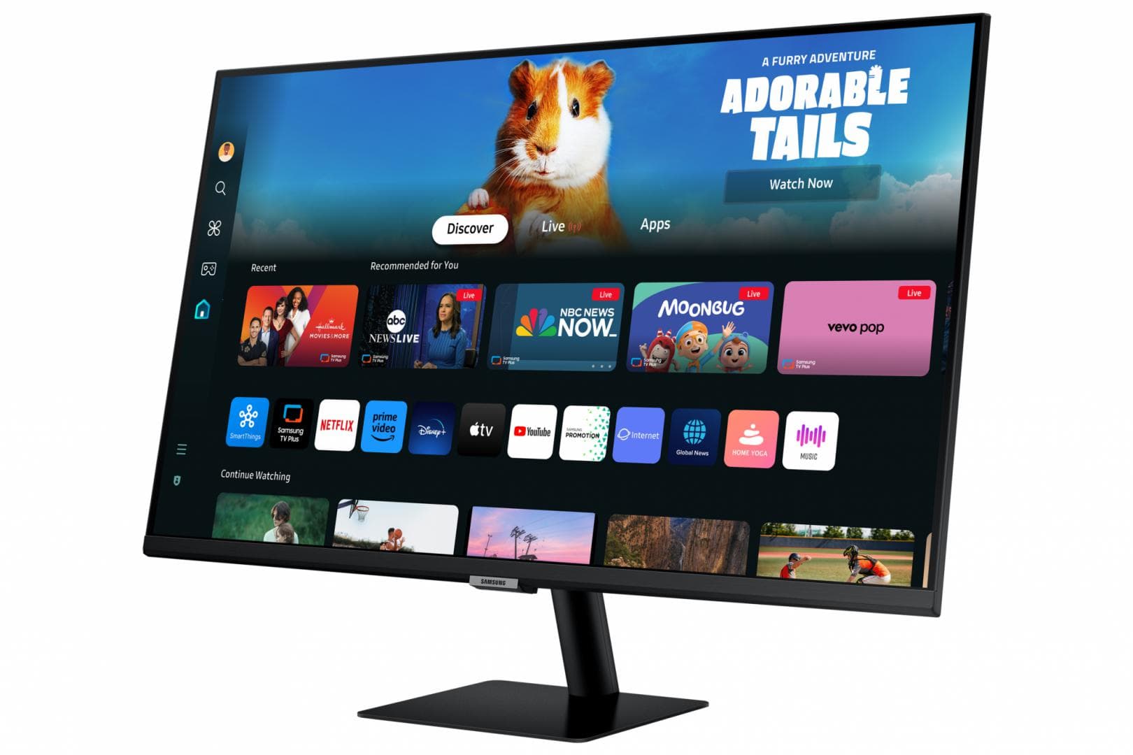 Monitor Samsung 27" LS27DM500EUXDU — miniatură