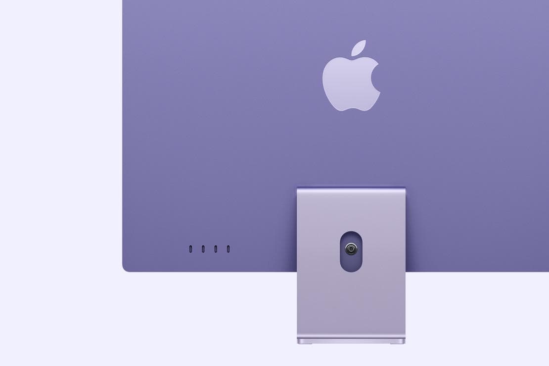 Apple iMAC 24" Retina 4.5k/ Apple M4 (CPU 8-core, GPU 8-core, Neural Engine16-core)/24GB/1TB - Purple - INT KB (2024) — miniatură