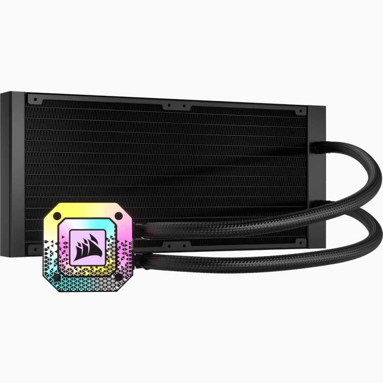 Cooler Procesor Corsair iCUE H115i ELITE CAPELLIX XT, Lichid, 14 cm, 2 ventilatoare, aRGB — miniatură