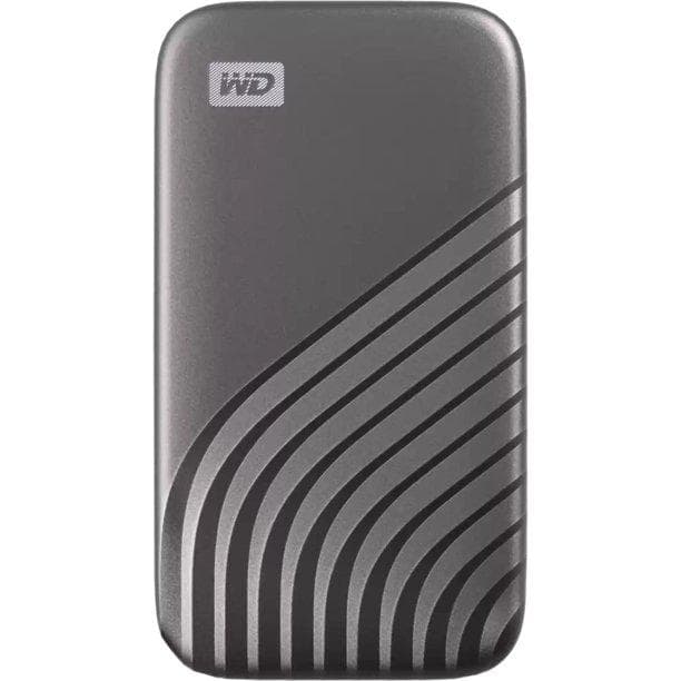 SSD extern WD My Passport SSD, 4 TB, USB 3.2 Gen 2, Gri