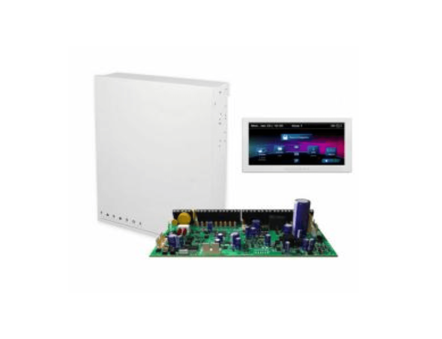 Centrala Paradox SP7000; 16 intrări de zonă sau 32 cu ATZ, extensibila la 32 zone; extensibilă la 16 ieşiri PGM - (5 pe placă, 1 cu releu de curent mare); trigger PGM +/-; intrare pentru detectori fum, pe 2 fire; sursă alimentare în comutaţie 1.5A; consum iesire Aux: Nominal 600mA - Maxim 700mA