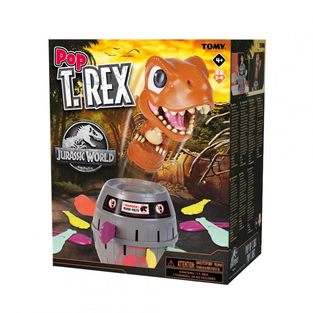 JOC T-REX-UL SALTARET, TOMY — miniatură