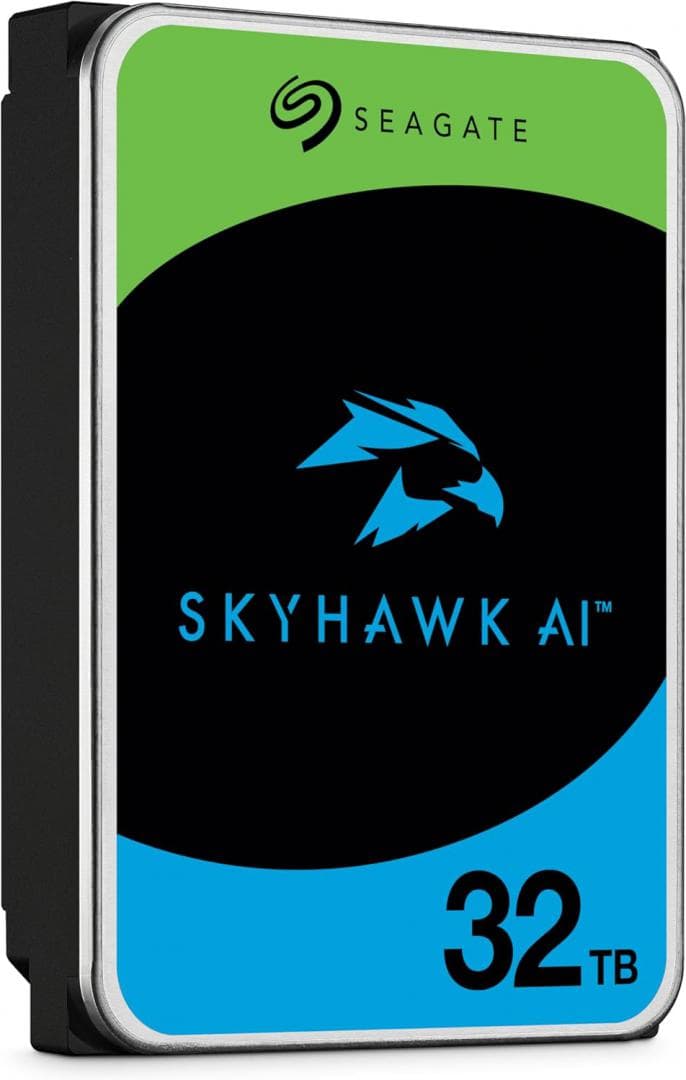 HDD Surveillance Seagate SkyHawk AI, 32 TB, 7200 rpm, 512 MB, SATA III