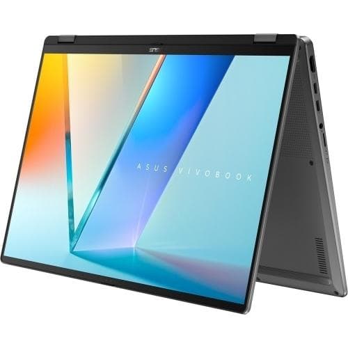 Laptop Consumer ASUS Vivobook 14 Flip TP3407SA, cu procesor Intel Core Ultra 5 226V, 14'' OLED, 16 GB LPDDR5x, 1 TB, Intel Arc 130V, Windows 11 Pro — miniatură