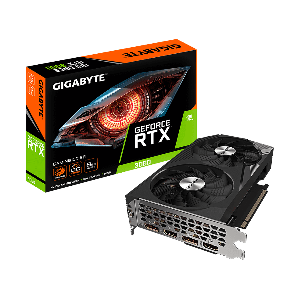 Placa video Gigabyte GeForce RTX 3060 GAMING OC, 8GB GDDR6, PCI Express 4.0, 128bit