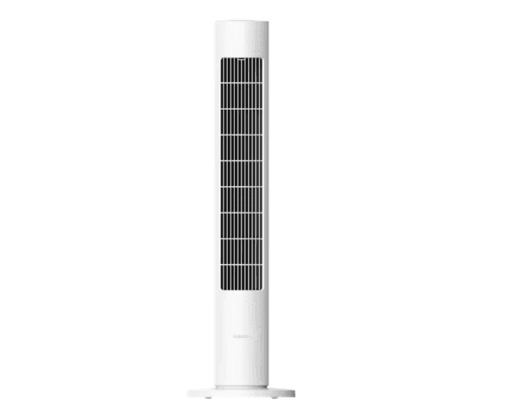 Xiaomi BPTSO2DMU. Type: Household tower fan, Product colour: White, Placement: Floor, Table. Power source type: DC, Power consumption (typical): 24 W, Energy consumption per 1000 hours: 1 kWh. Width: 290 mm, Depth: 290 mm, Height: 1014 mm
