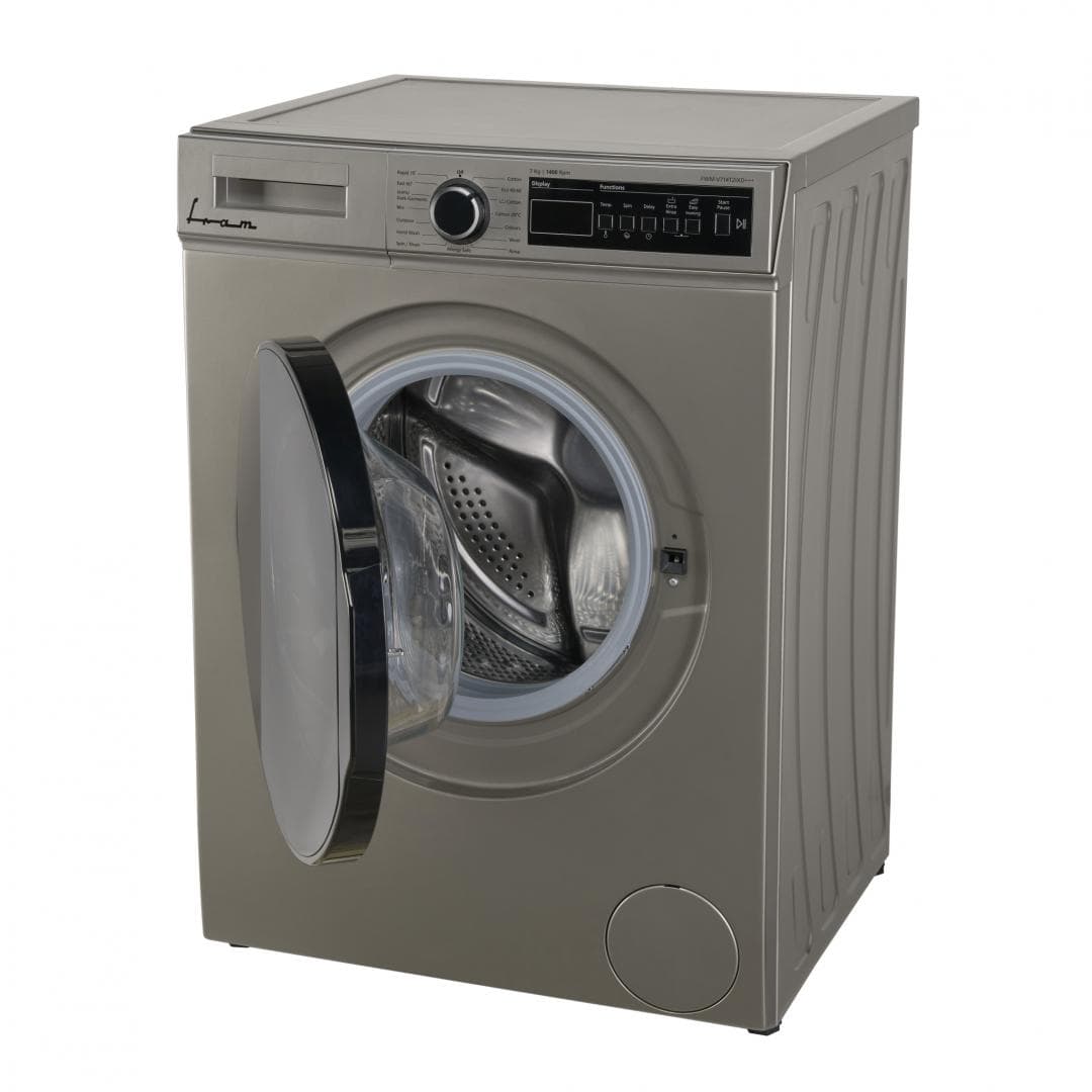 Masina de spalat rufe FRAM FWM-V714T2IXD+++, 7 kg, 1400 rpm, Clasa: D, Inox Crom — miniatură