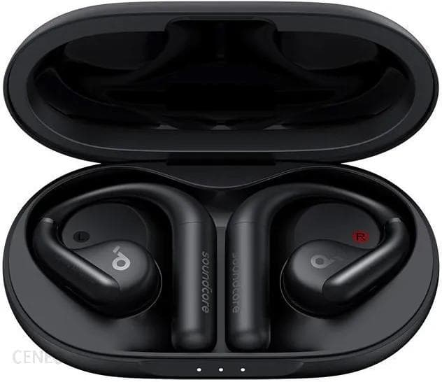 Casti Ear-hook Soundcore AeroFit, Wireless, Negru — miniatură