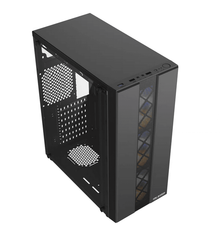 Carcasa PRO GAMING JAX, RGB, Mid Tower, Black — miniatură