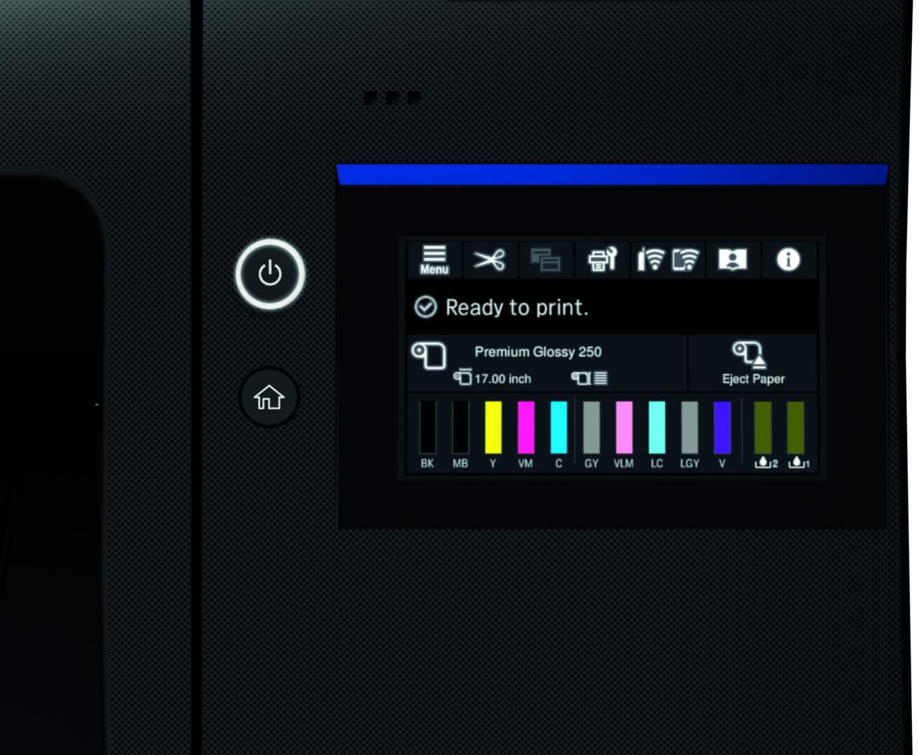 EPSON SC-P5300 STD A2 Colour Inkjet printer, Dimensiune A2, Rezolutie printare: 5.760 x 1.440 DPI, Tehnologie Ultrachrome® Pro10, 10 culori, Photo Black [Pigment], Matte Black [Pigment], Cyan [Pigment], Light Cyan [Pigment], Yellow [Pigment], Vivid Magenta [Pigment], Vivid Light Magenta [Pigment] — miniatură