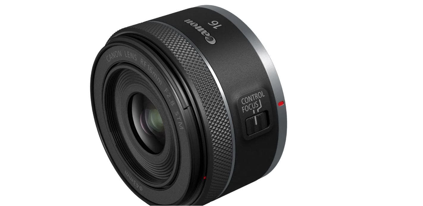 Obiectiv foto Canon RF 16mm/ F2.8 STM, mirrorless. — miniatură