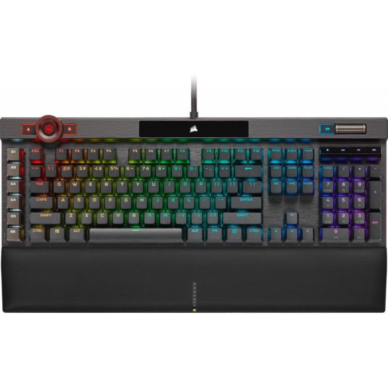 Tastatura Mecanica Gaming CORSAIR K100 RGB, RGB, USB, Negru