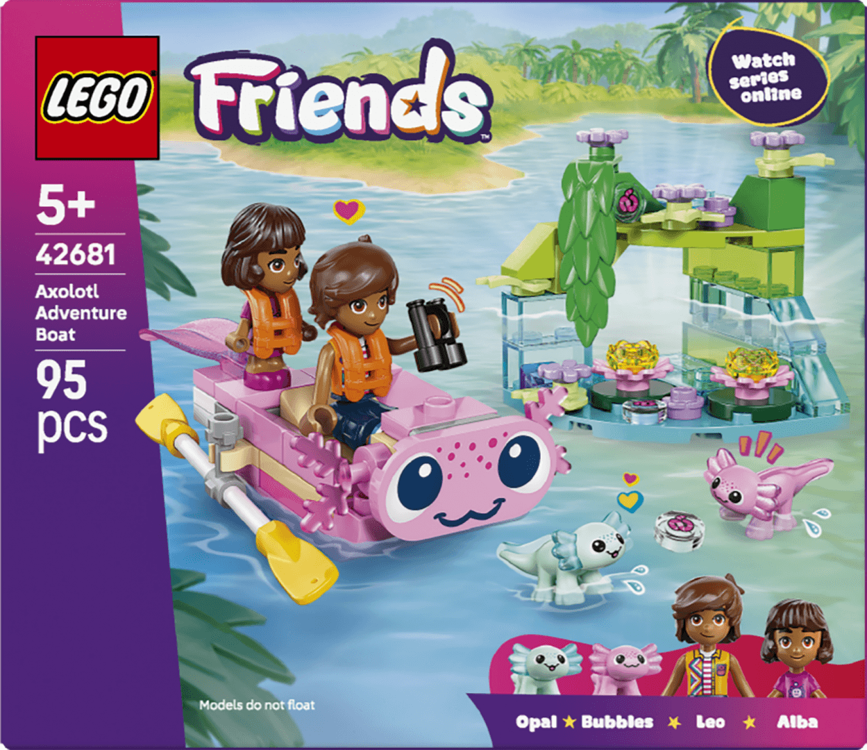 BARCA-AXOLOTL PENTRU AVENTURI LEGO42681 — miniatură