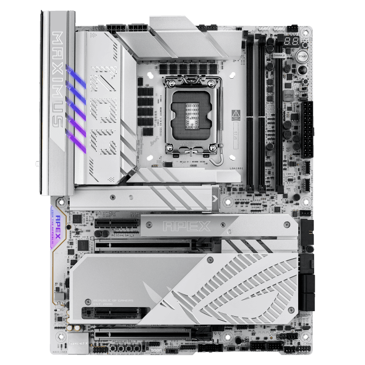 Placa de baza ASUS ROG MAXIMUS Z890 APEX, Socket 1851, DDR5, ATX — miniatură