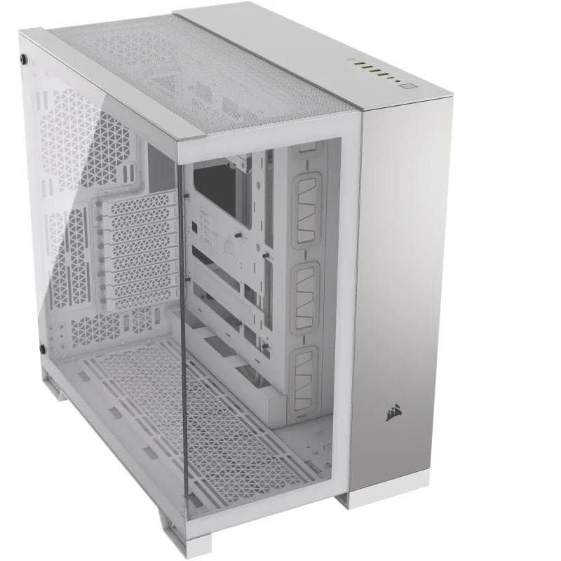 Carcasa CORSAIR 6500X, RGB, Mid Tower, White