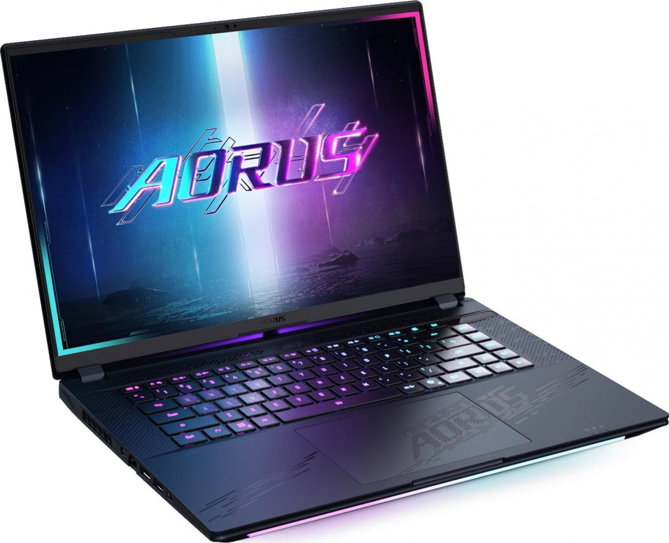 Laptop Gaming GIGABYTE AORUS MASTER 16, cu procesor Intel Core Ultra 9 275HX, 16'' OLED, 32 GB DDR5, 1 TB, NVIDIA GeForce RTX 5080, 16GB GDDR7, Windows 11 Pro — miniatură