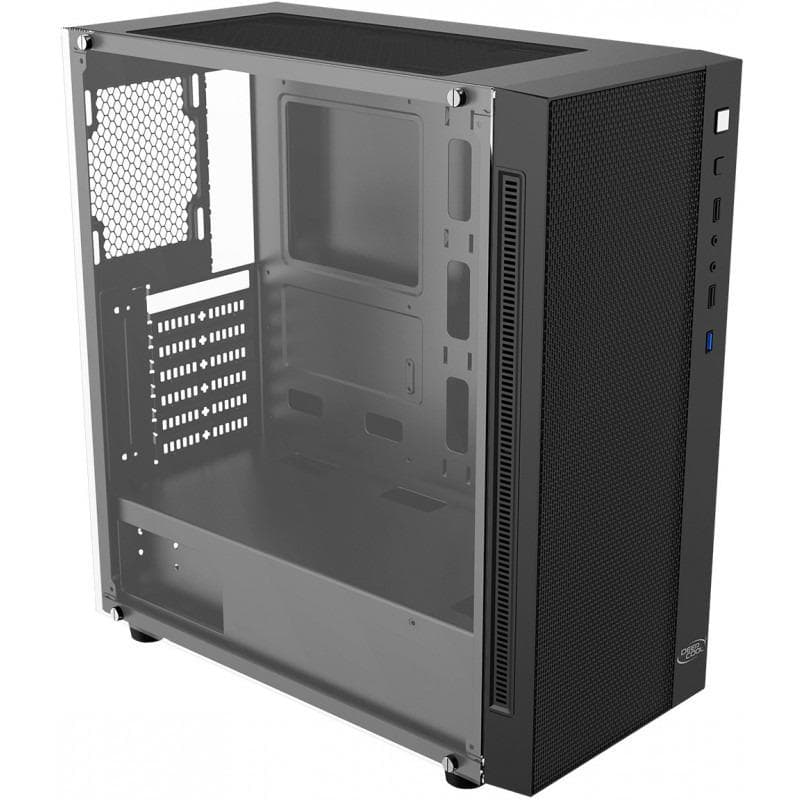 Carcasa DEEPCOOL Matrexx 55 Mesh, RGB, Mid Tower, Black — miniatură