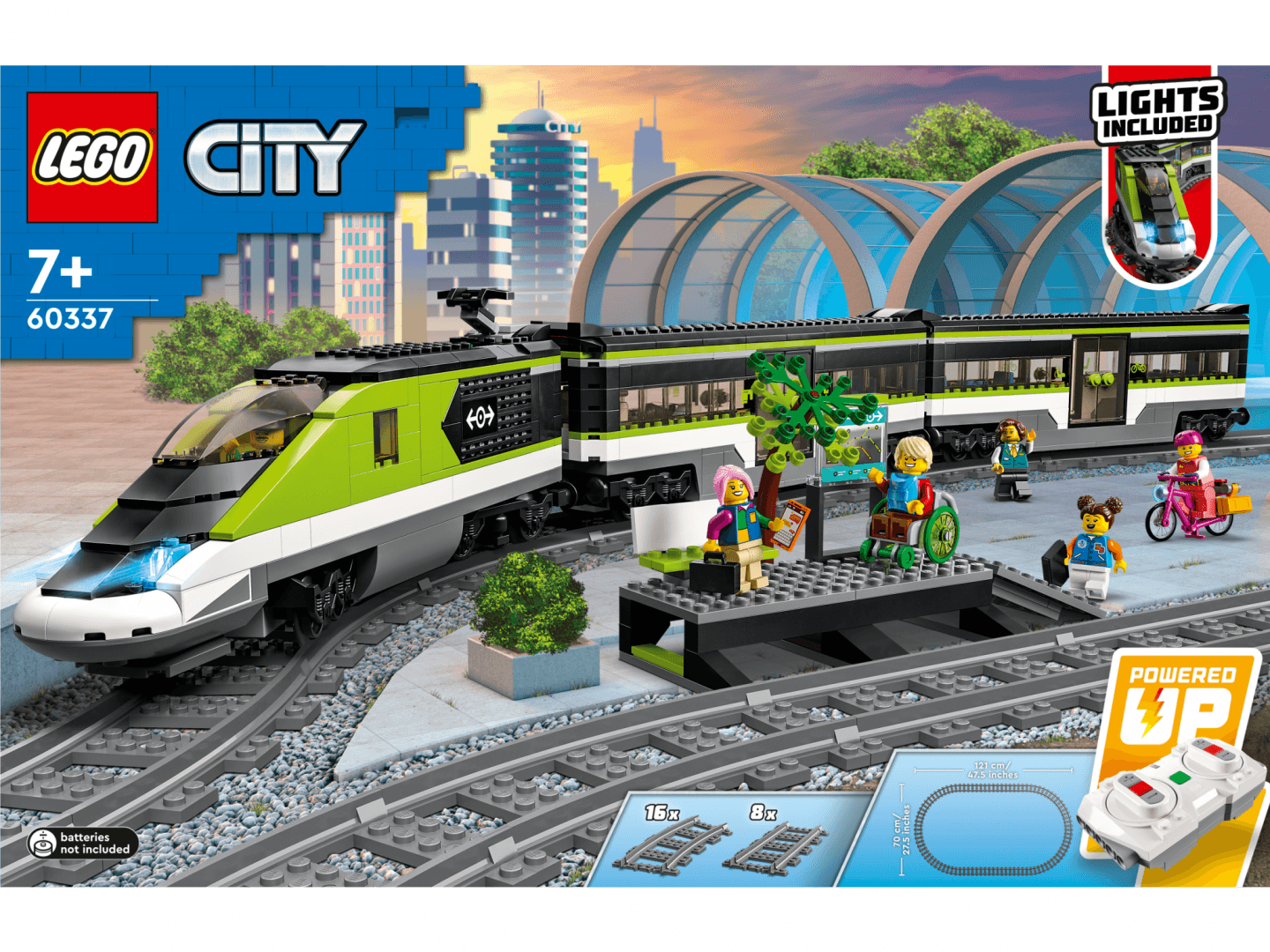 TREN EXPRES DE PASAGERI, LEGO 60337