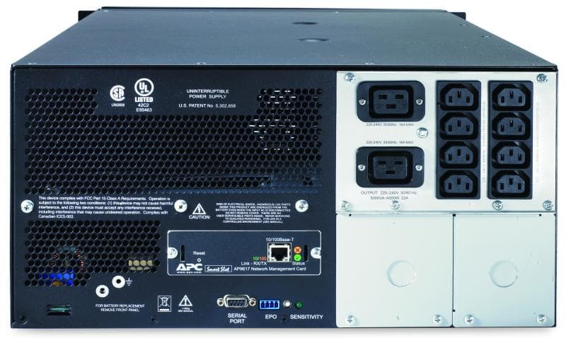 UPS APC Smart-UPS SUA5000RMI5U, 4000W, LCD, Rackmount 5U — miniatură