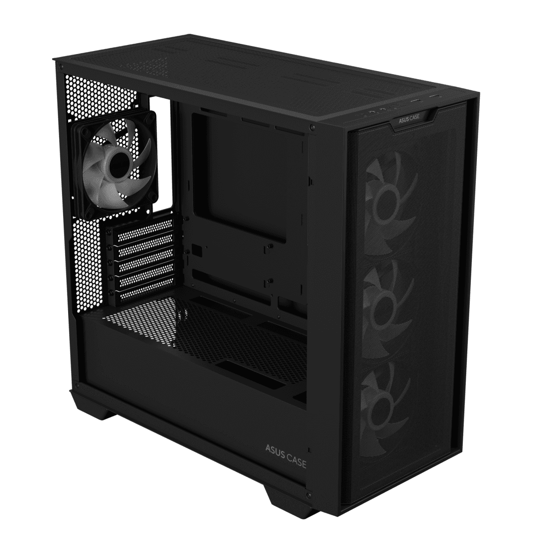 Carcasa ASUS A21 PLUS, RGB, Mid Tower, Black — miniatură