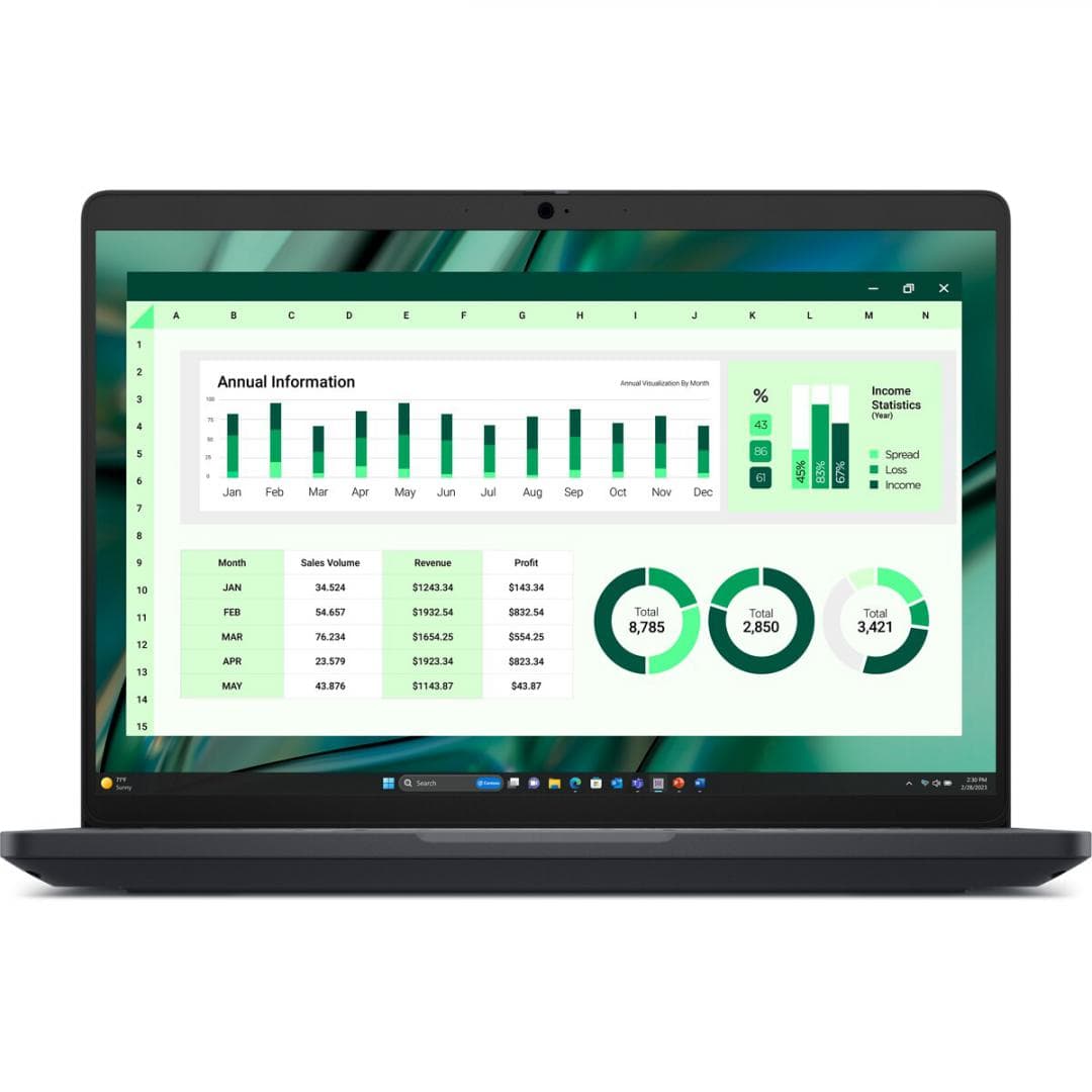 Laptop Business DELL Pro Max 14, cu procesor Intel Core Ultra 7 265H, 14'' WVA, 32 GB LPDDR5x, 1 TB SSD, NVIDIA RTX PRO 500 Blackwell, 6GB GDDR7, Ubuntu 24.04 LTS