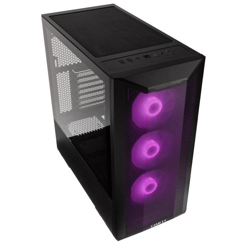 Carcasa LIAN LI LANCOOL II MESH RGB, RGB, Mid Tower, Black — miniatură