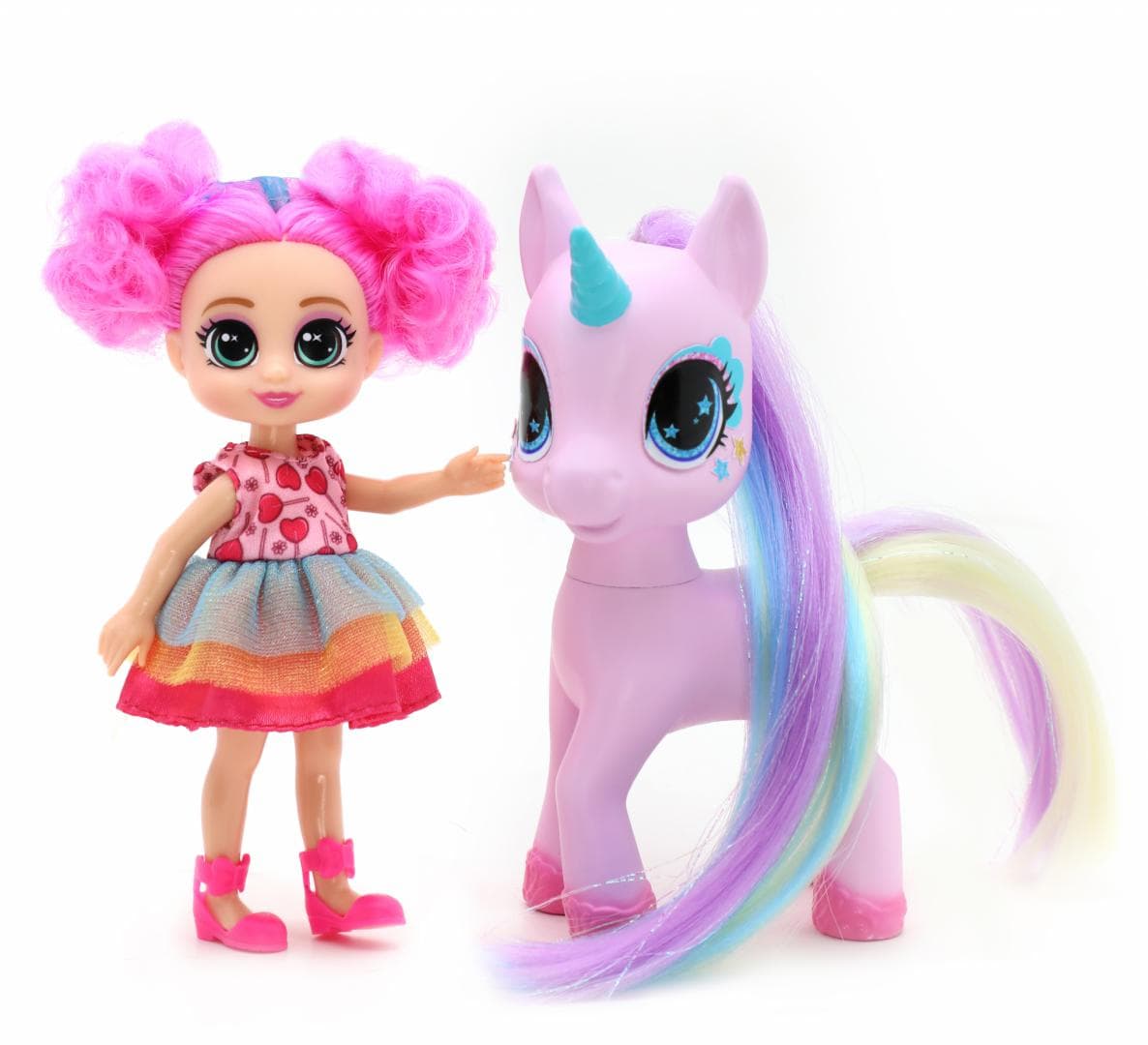 PAPUSA MINI, SWEETYZ CU UNICORN, 12 CM — miniatură