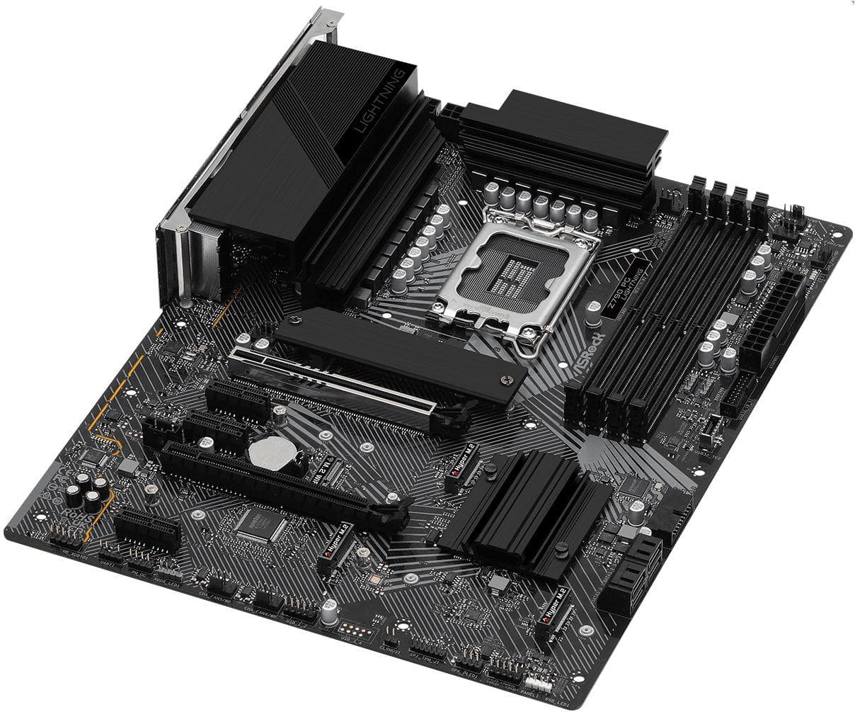 Placa de baza ASRock Z790 PG Lightning, Socket 1700, DDR5, ATX — miniatură