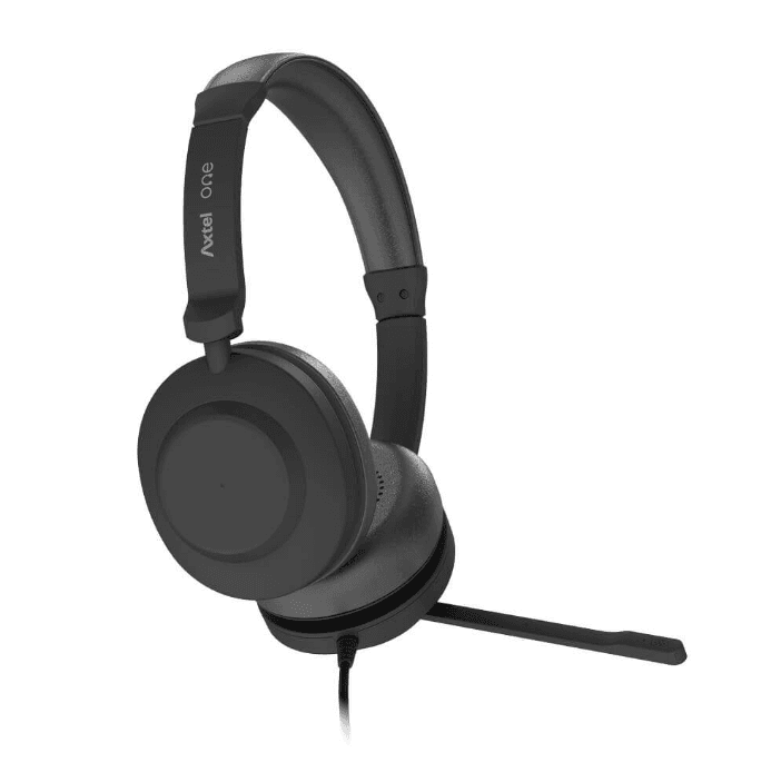 Casti Head-band AXTEL AXH-ONEUCD, Wired, Negru — miniatură