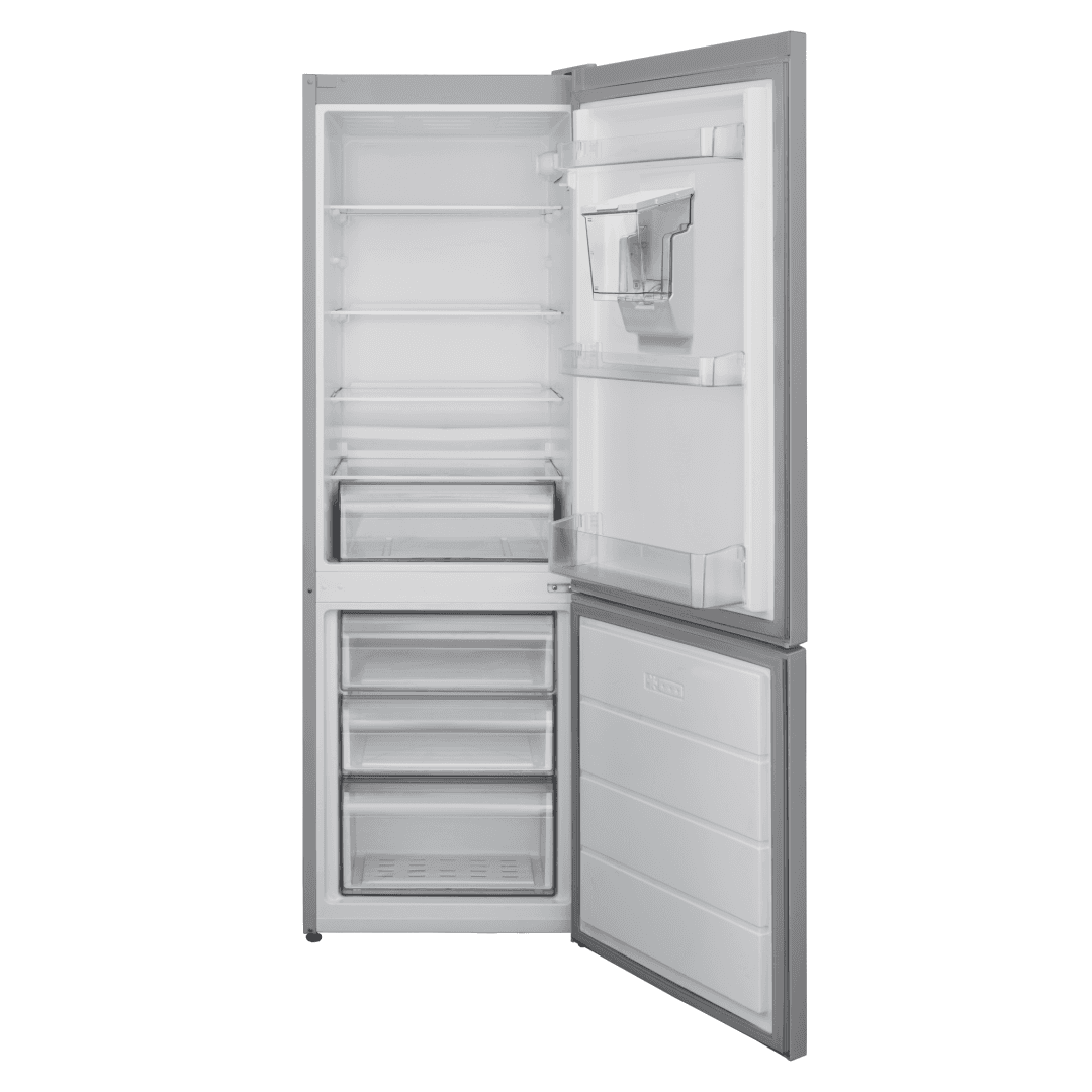 Combina frigorifica HEINNER HC-V270SWDE++, 268 l, Clasa E, Dozator apa, Argintiu — miniatură