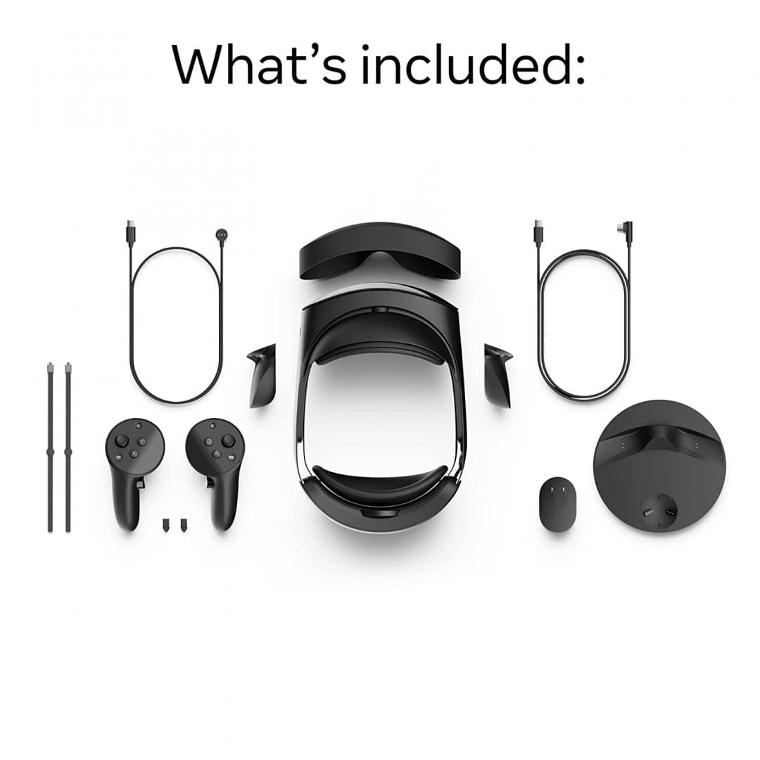 VR Headset Oculus Quest PRO 256GB Black — miniatură