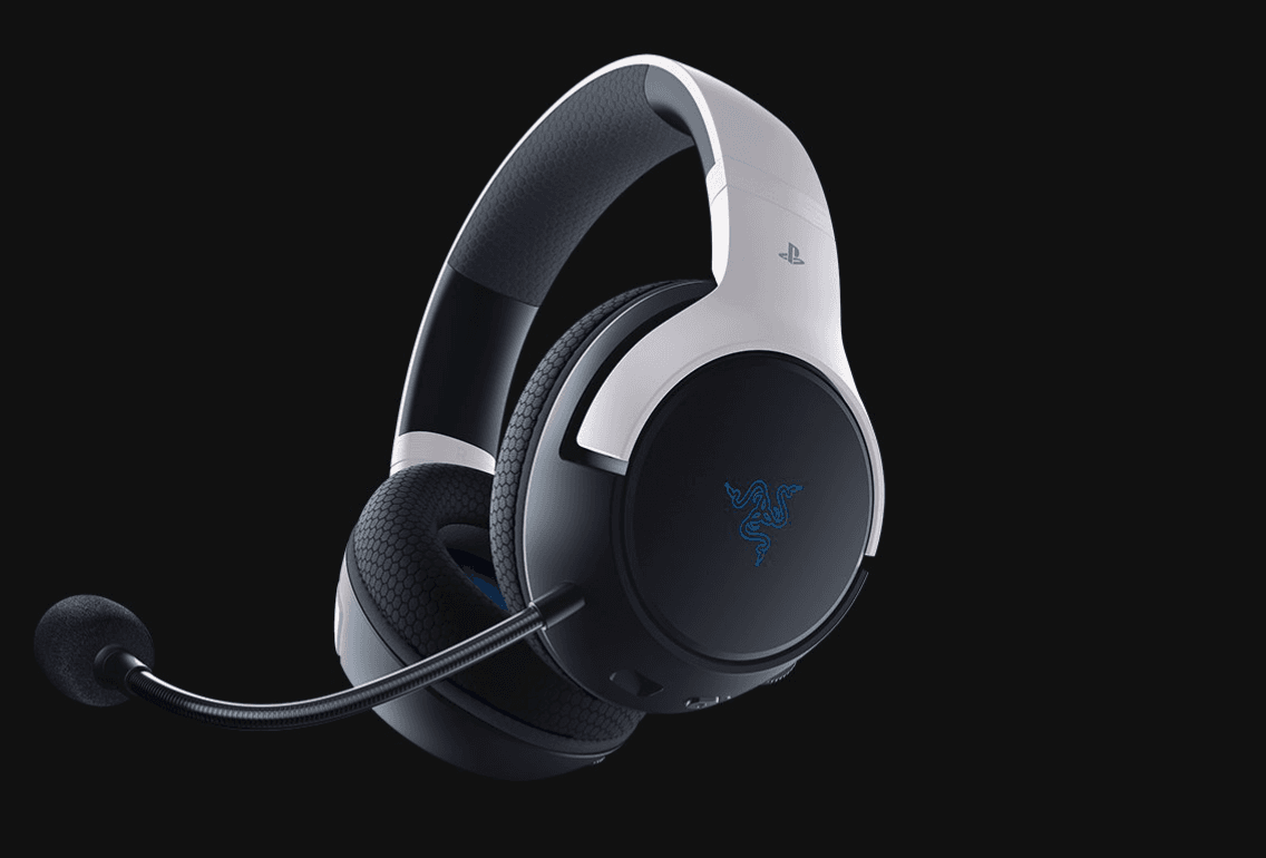 Casti Gaming Head-band Razer Kaira HyperSpeed, Wireless, Alb