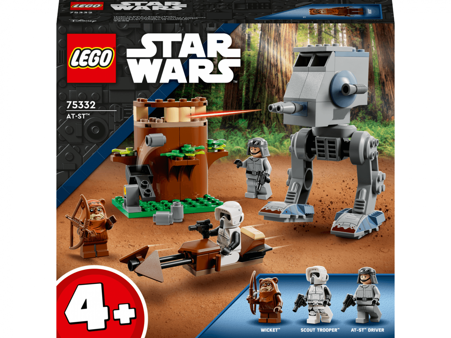 STAR WARS AT-ST, LEGO 75332 — miniatură