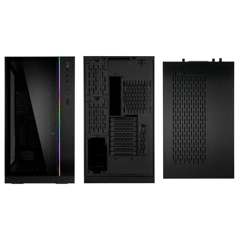 Carcasa Lian Li O11Dynamic XL, RGB, Full Tower, Black — miniatură