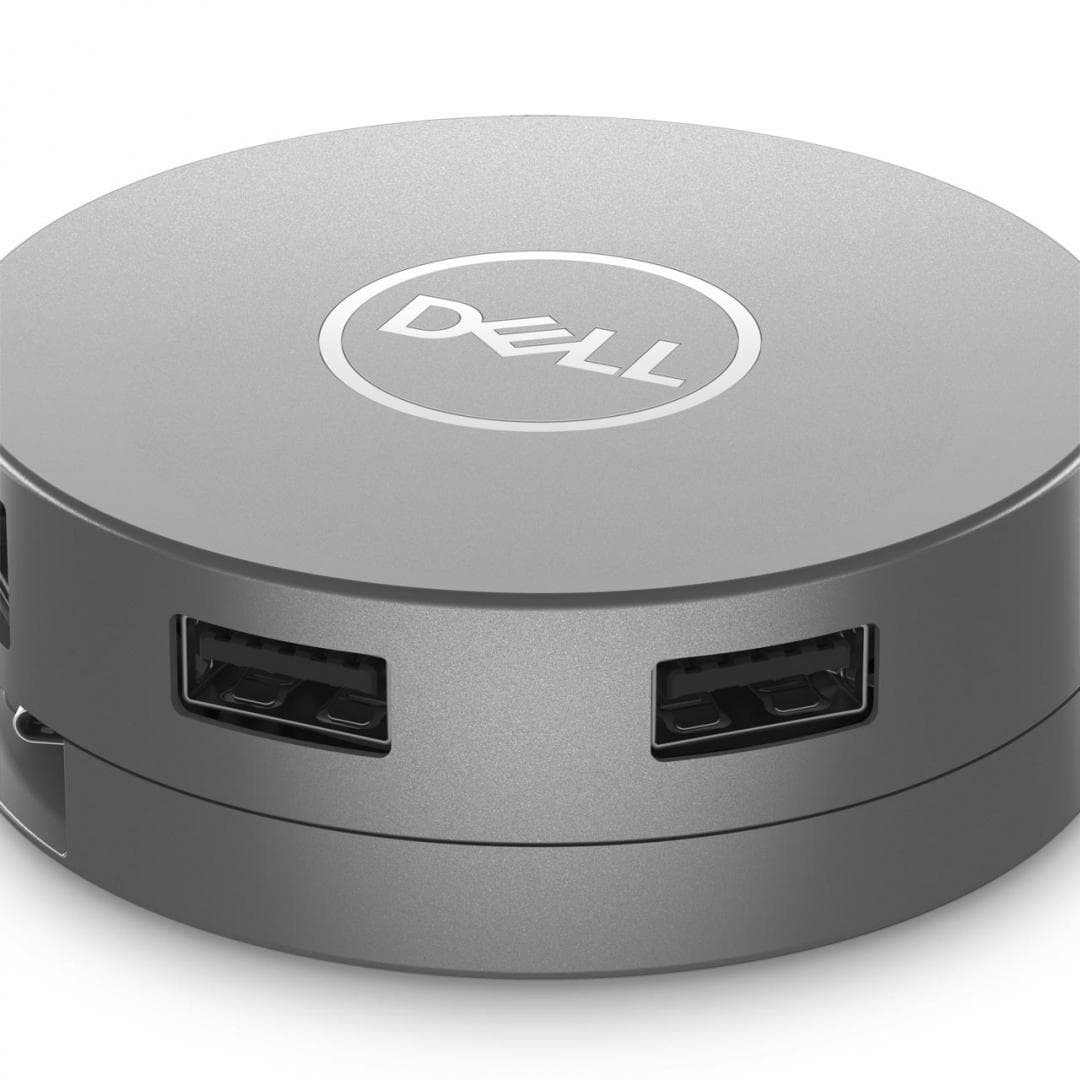 Docking station DELL DA305, USB Type-C, 90W, Gri — miniatură