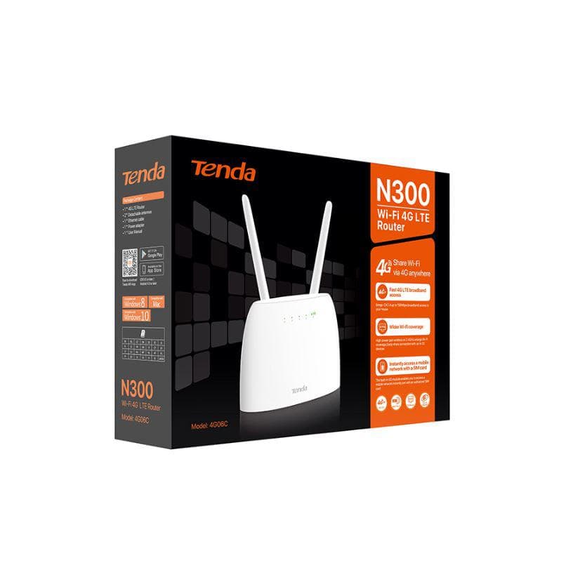 Router wireless TENDA 4G06C, WIFI 4, Mesh, Single Band — miniatură
