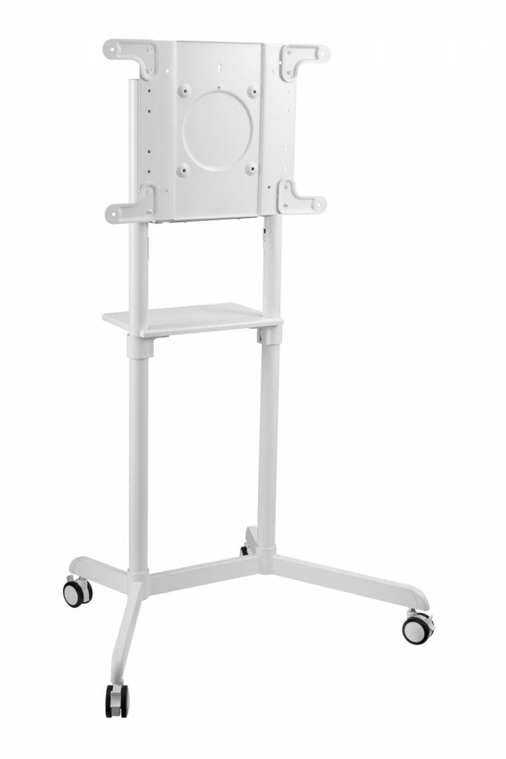 Stand TV mobil Serioux TV11-46TW, dimensiuni: 920x702x1595mm, compatibilitate dimensiune ecran: 37"-70", compatibil VESA: 200x200, 400x200, 300x300, 600x200, 350x350, 400x400, 600x400, greutate maximă suportata TV: 70 kg, interval de înclinare: 0° sau 5°, rotația ecranului: 0°~+90°, greutate maximă