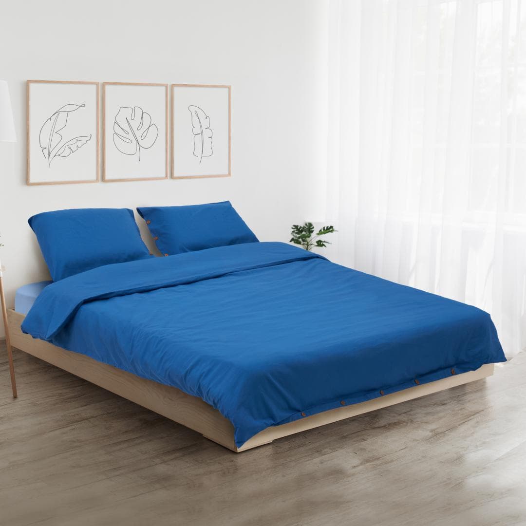 SET DE PAT DUBLU BBC BLUE — miniatură
