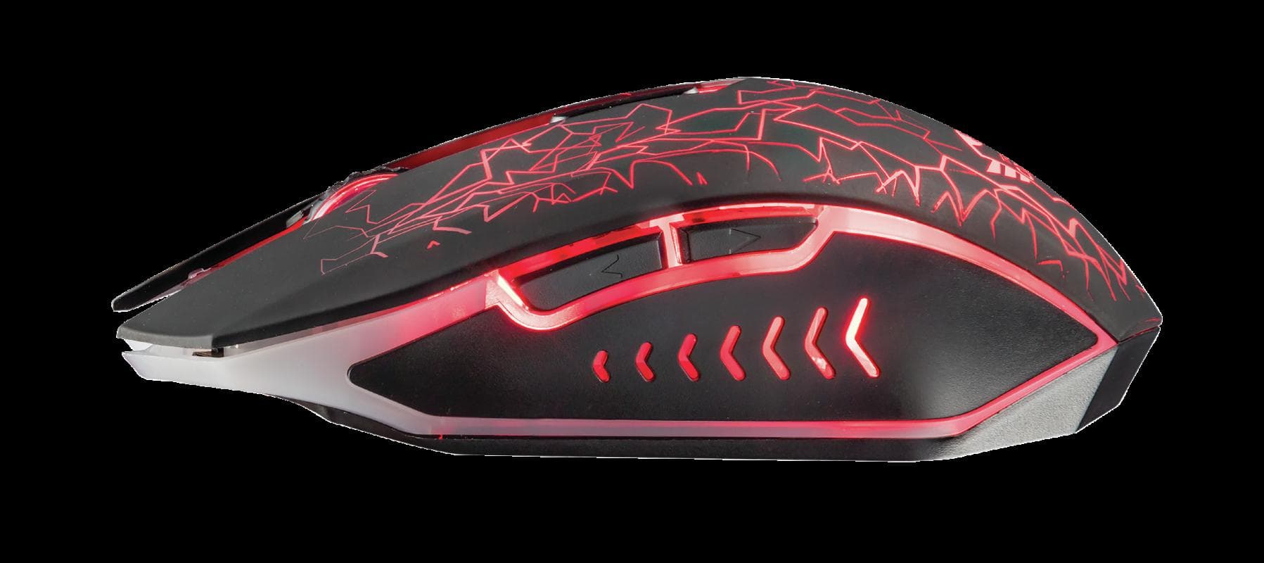 Mouse Gaming Wireless Trust GXT 107 Izza, 2000 dpi, Negru — miniatură