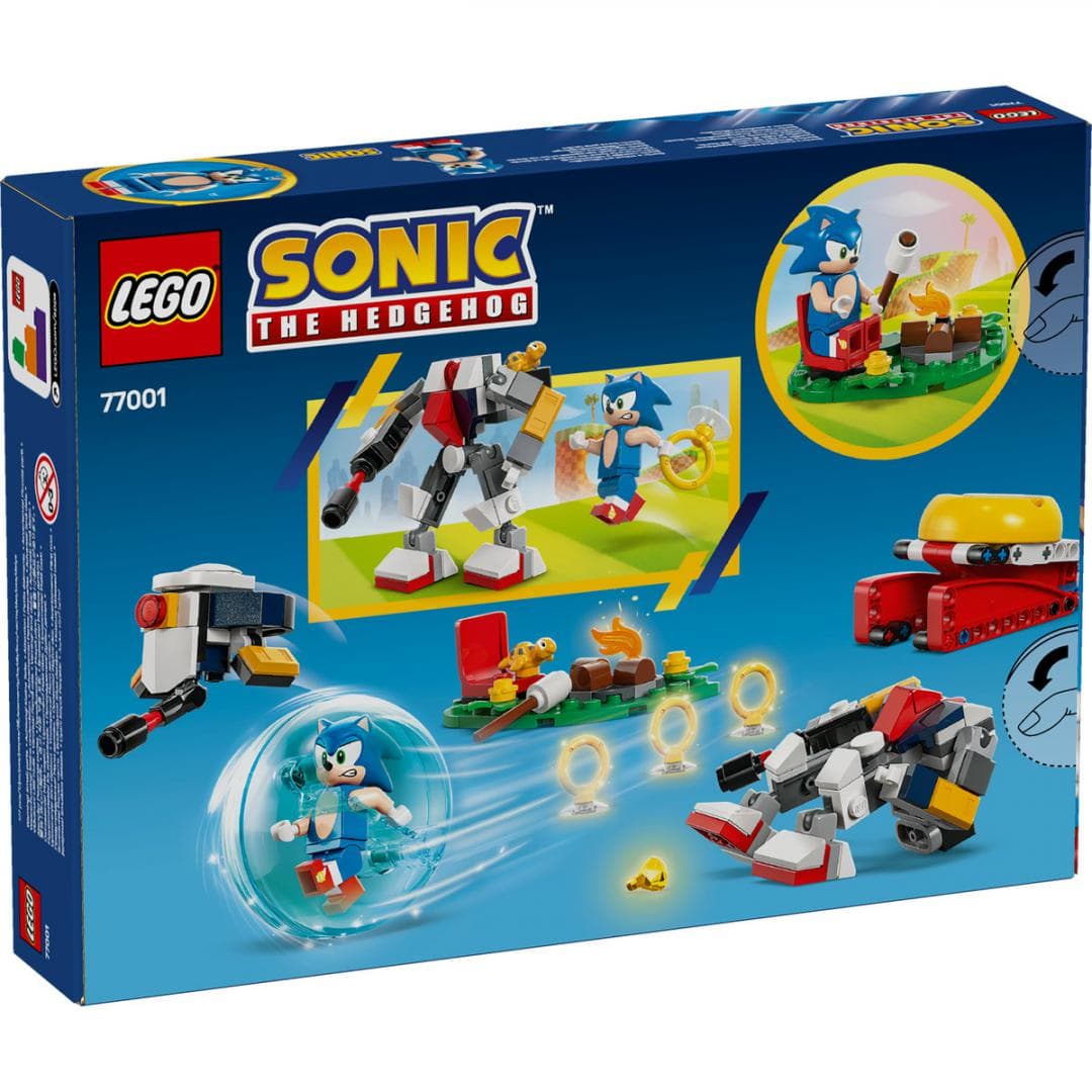 INFRUNTARE LA FOCUL DE TABARA AL LUI SONIC, LEGO77001 — miniatură