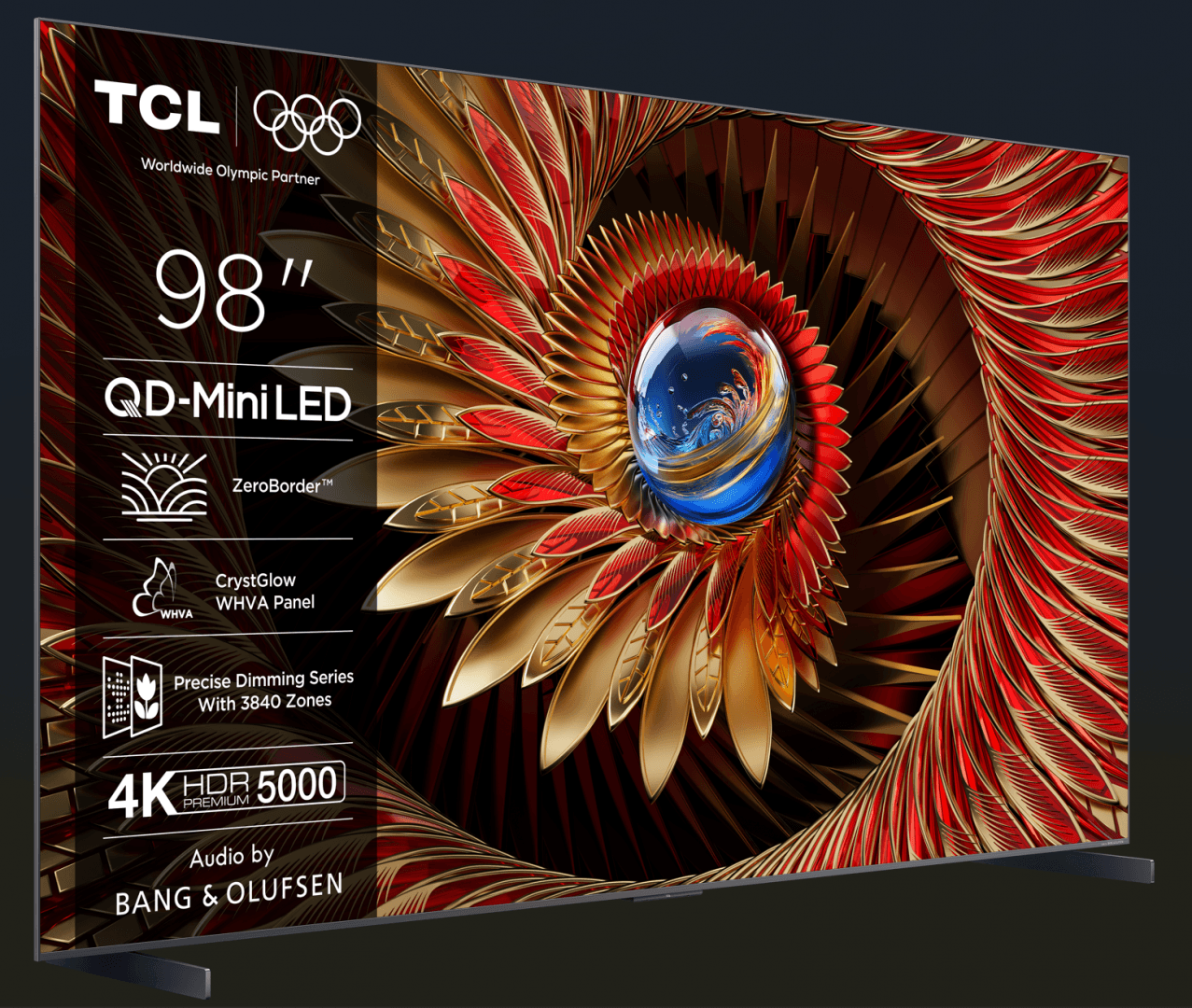 Televizor TCL Mini LED 98Q8C, 248 cm, Smart Google TV, 4K — miniatură