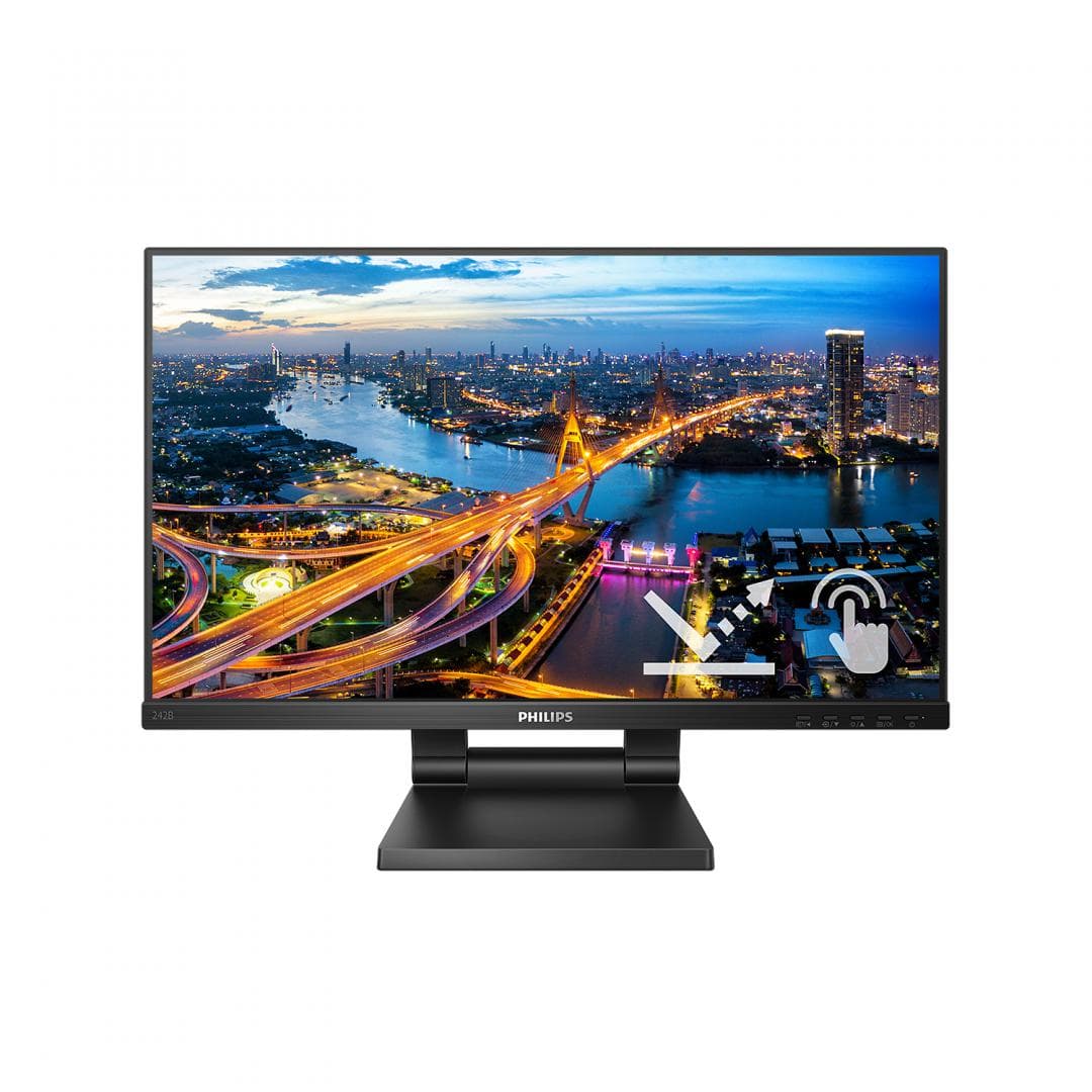 Monitor Consumer Philips 242B1TC/00, 23.8", 1920 x 1080 pixeli, Touchscreen, Black — miniatură