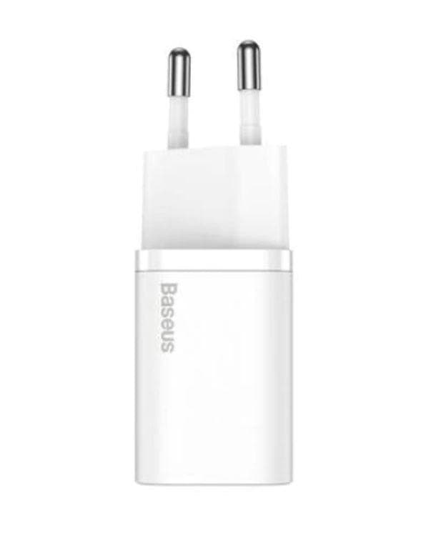 Incarcator Retea Baseus Super Si, 20 W, 1 port, Alb