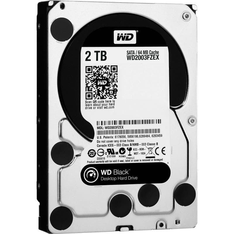 HDD desktop WD WD_BLACK, 2 TB, 7200 rpm, 64 MB, SATA III