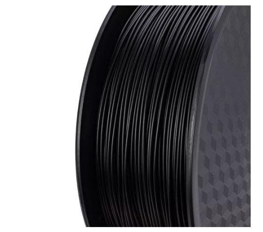 CREALITY ENDER PLA 3D Printer Filament, Black, 1KG, Printing temperature: 200, Filament diameter: 1.75mm, Tensile strength: 60MPa, Size of filament wheel: Diameter 200mm, height 70mm, hole diameter 56mm. — miniatură