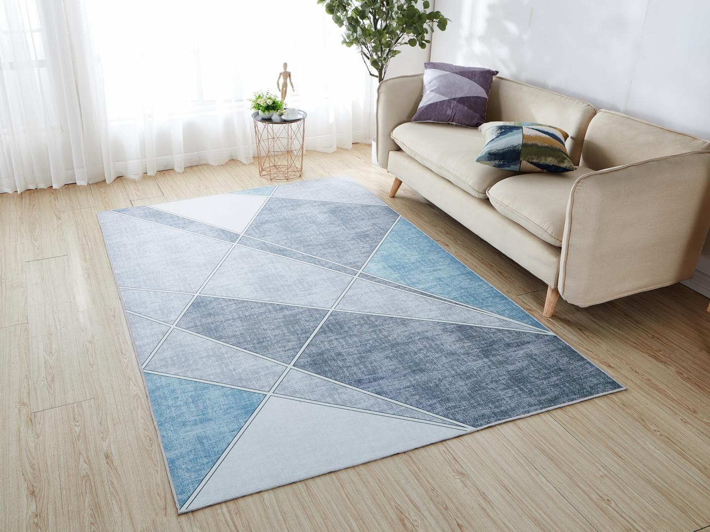 Covor Heinner cu print digital 3D 200x300 cm Adam — miniatură