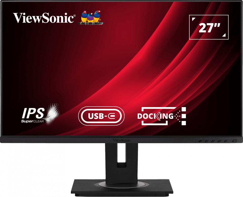 Monitor Consumer ViewSonic VG2756-4K, 27", 3840 x 2160 pixeli, Black