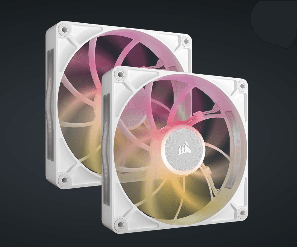 Ventilator Carcasa CORSAIR iCUE LINK RX140 MAX RGB, 14 cm, 1600 RPM, 2 ventilatoare, RGB